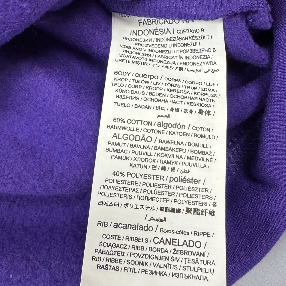 Minnesota State University Mankato Hoodie Men Large Purple‎ Cozy Sweatshirt New - Picture 4 of 9